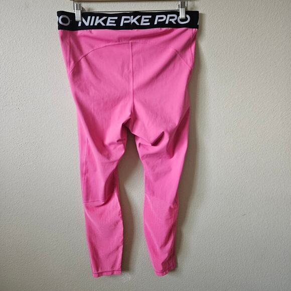 Nike Plus Size Nike Pro 365 Leggings Pink 1X - Picture 2 of 8